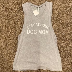 Stay at home dog mom deep arm tank